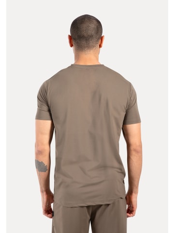 SMILODOX T-Shirt Micah in Taupe