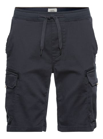 Camel Active Elastische Cargo Shorts in Dunkelblau