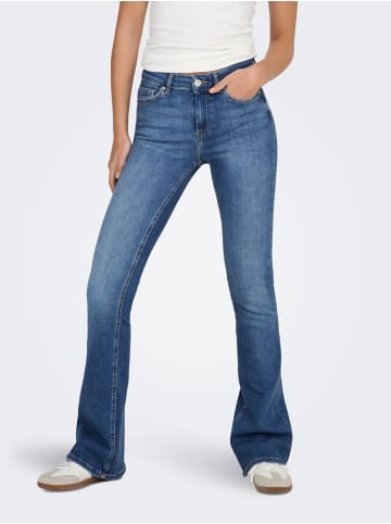 ONLY Flared fit jeans in Medium Blue Denim