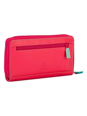 MYWALIT Geldbörse RFID Schutz Leder 20 cm  lipstick