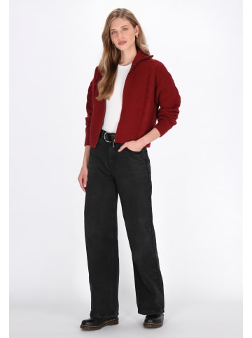 DreiMaster Vintage Women Cardigan in red wine