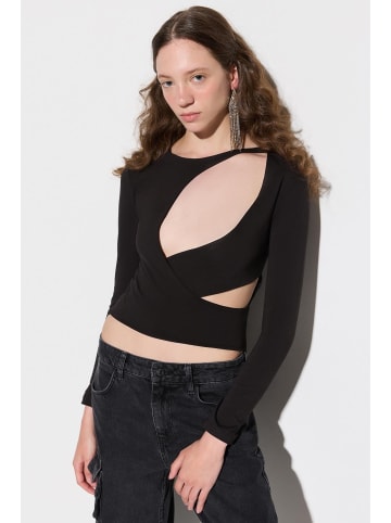 NO MATTER WHAT Blouse in Schwarz