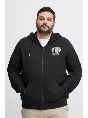 BLEND Kapuzensweatjacke BHBSweatshirt 20717090 BB Cooler Hoodie mit Print in Schwarz