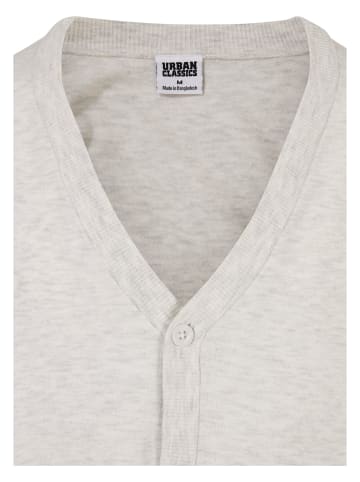 Urban Classics Urban Classics Herren Eco Mix Boxy Cardigan in lightgrey