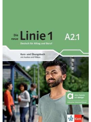 Klett Verlag Buch - Die neue Linie 1 A2.1 - Hybride Ausgabe allango, m. 1 Beilage