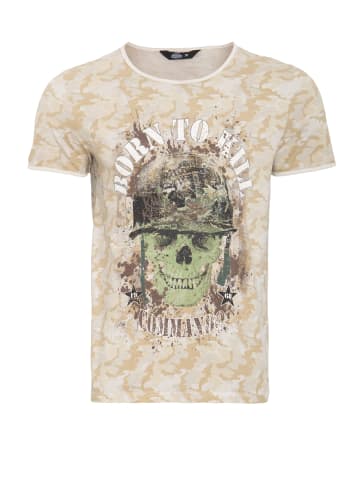 King Kerosin King Kerosin KING KEROSIN T-Shirt mit Print born to kill in core