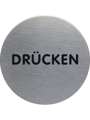 Durable Piktogramm 'Drücken' Edelstahl