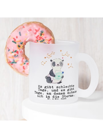 Mr. & Mrs. Panda Tee Tasse Panda Astrologie mit Spruch in Transparent