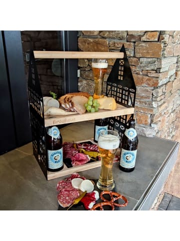 UNUS Brauhaus Etagere in Schwarz