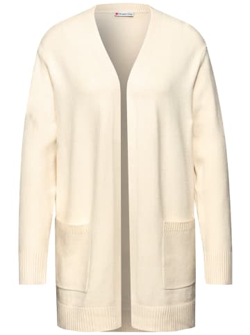Street One 'Offener Cosy Cardigan' Beige