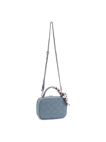 Seidenfelt Sande Handtasche 20 cm in denim