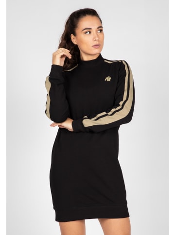 Gorilla Wear Sweatshirt-Kleid - Isabella - Schwarz