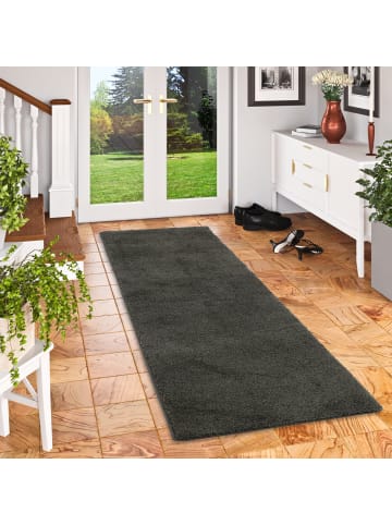 Snapstyle Hochflor-Teppich Palace in anthrazit