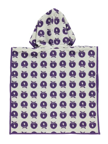 Småfolk Badeponcho Apfel in purple