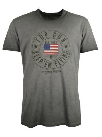 TOP GUN T-Shirt TG20201033 in anthracite