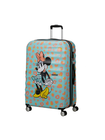 American Tourister Wavebreaker Disney Spinner 77 cm mit TSA-Zahlenschloss in Minnie Pastel Dots