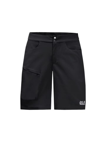 Jack Wolfskin Shorts in schwarz