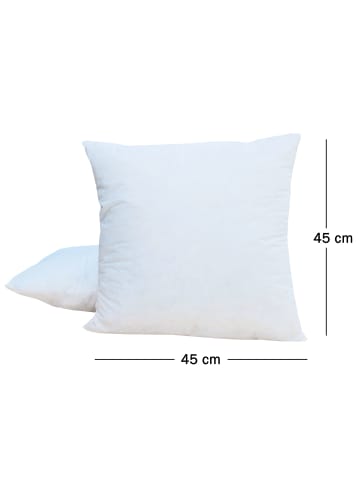 JACK Innenkissen XXL Kissenfüllung Wasserfest Inlett Weiß in 60x60cm