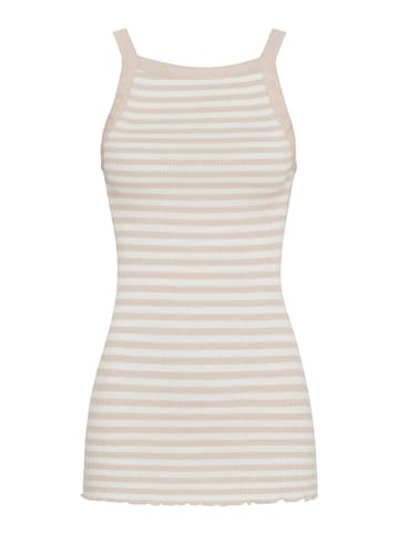 Seamless Basic Top Silky Daze in Rosie Beige - Off-white