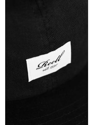 Reell Cap "Flat 6-Panel Cap" in Schwarz