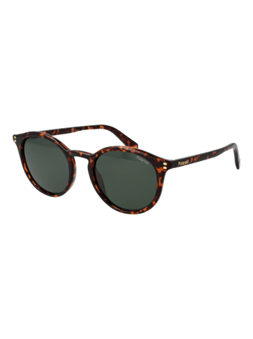 Polaroid Unisex Sonnenbrillen Rund Braun