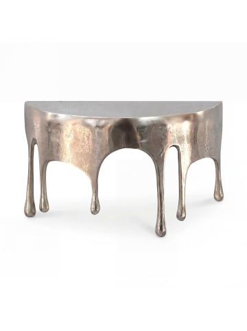 FineBuy Wandregal in Silber / Aluminium / 35x17x20