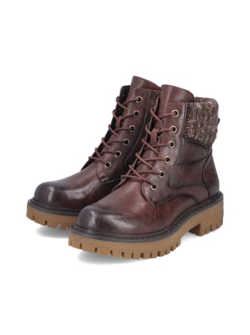 rieker Schnürstiefelette in braun