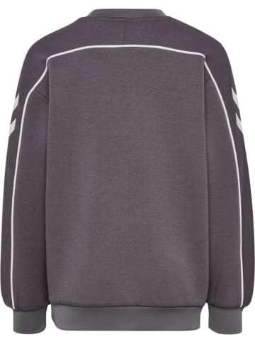 Hummel Kinder Sweatshirt "Interlock Crewneck" in Grau