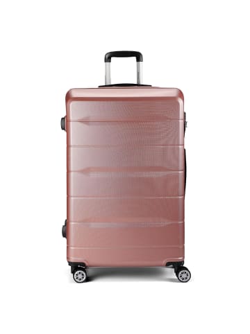 benzi 5583 4 Rollen Trolley 77 cm in rosa
