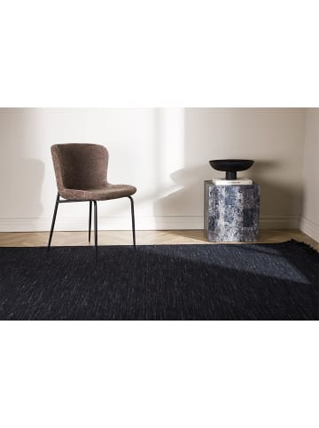 ebuy24 Teppich Elton Schwarz 162 x 230 cm