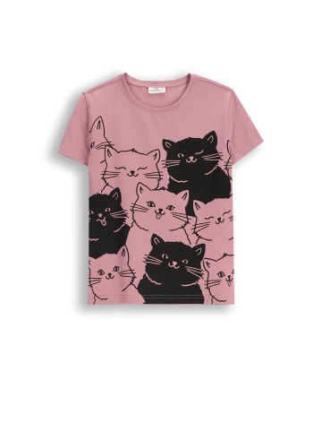 Coccodrillo T-Shirt mit kurzen Ärmeln in braun