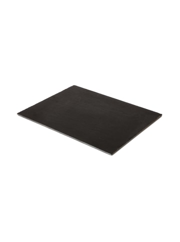 Butlers Schieferuntersatz B 40 x T 30cm PLATEAU in Schwarz