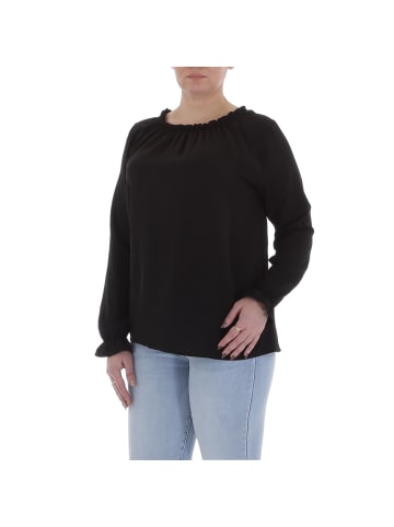 Ital-Design Bluse in Schwarz