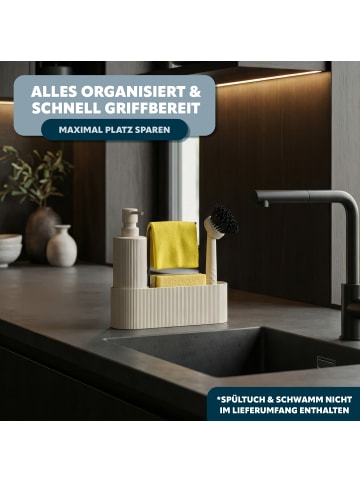 eluno Spülbecken Organizer ca. 22 x 21 x 6,5 cm (B/H/T)