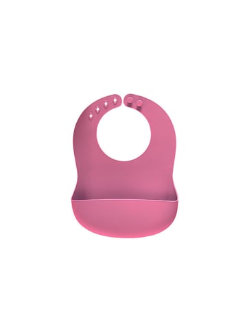 Reer Eat'n Tidy Silikon-Lätzchen rosa in Rosa ab 3 Monate