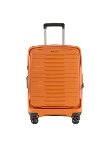 Stratic Novium 4 Rollen Kabinentrolley S 55 cm Laptopfach mit Dehnfalte in rosso-clay