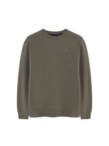 Polo Club Sweatshirt in Militärgrün