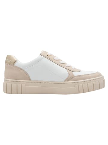Marco Tozzi Sneaker in WHITE/DUNE