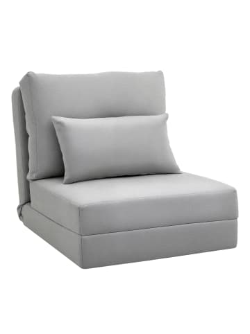 HOMCOM Schlafsessel-80L x 60B x 56H cm-Grau