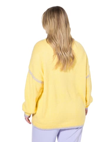 Studio Untold Pullover in zartes gelb