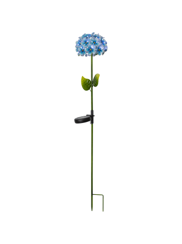 STAR Trading Solar-Erdspieß Hortensia, blau