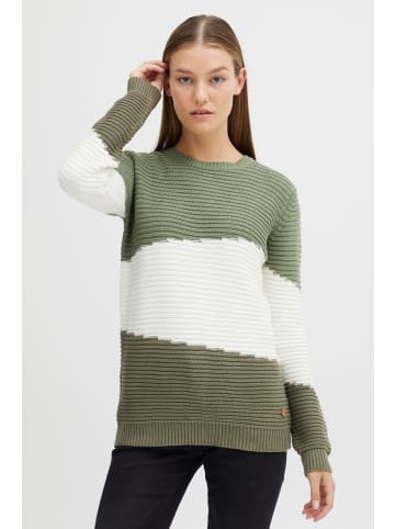 Oxmo Strickpullover in grün