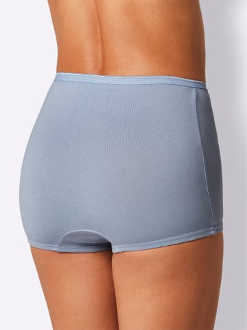 WITT WEIDEN Panty in 2x bleu-geringelt + 2x bleu