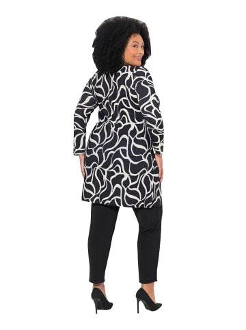 Ulla Popken Longshirt in schwarz