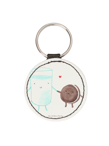 Mr. & Mrs. Panda Anhänger Milch Keks ohne Spruch in Weiß