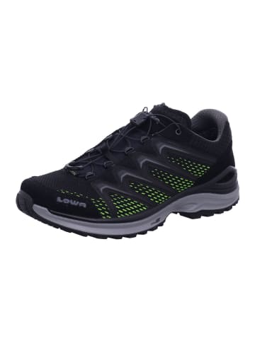 LOWA Outdoorschuh MADDOX GTX LO in schwarz/limone