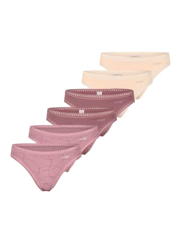 Sloggi String GO Crush in Beige / rosa