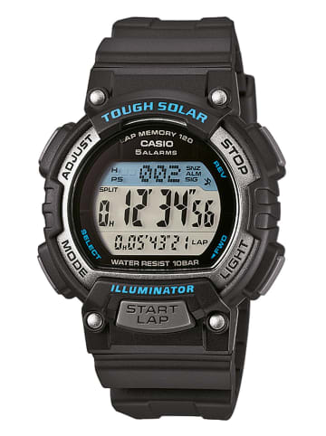 Casio Sports Solar Digitaluhr Silber / Schwarz