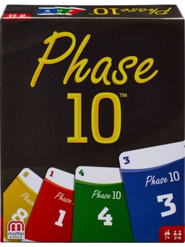 Mattel Mattel FPW38 Phase 10 Kartenspiel in Mehrfarbig ab 3 Jahre