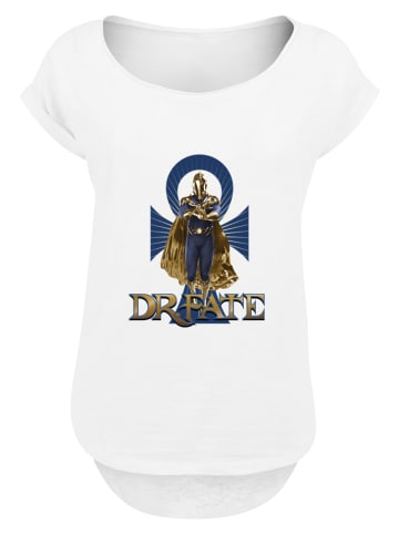 F4NT4STIC Long Cut T-Shirt Black Adam Dr. Fate in weiß